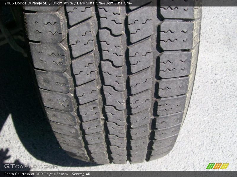 Bright White / Dark Slate Gray/Light Slate Gray 2006 Dodge Durango SLT