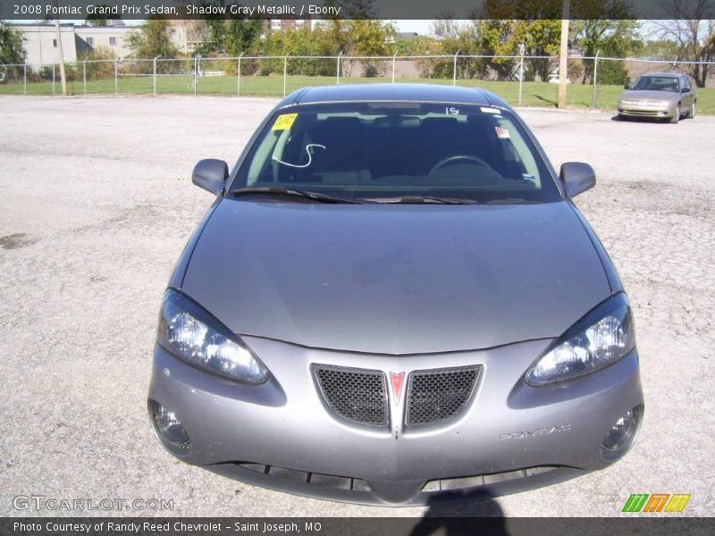 Shadow Gray Metallic / Ebony 2008 Pontiac Grand Prix Sedan
