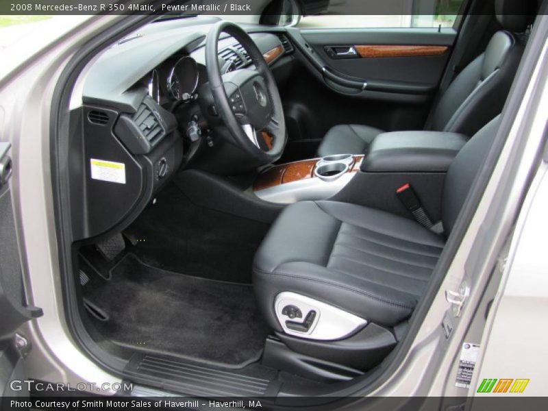 Pewter Metallic / Black 2008 Mercedes-Benz R 350 4Matic