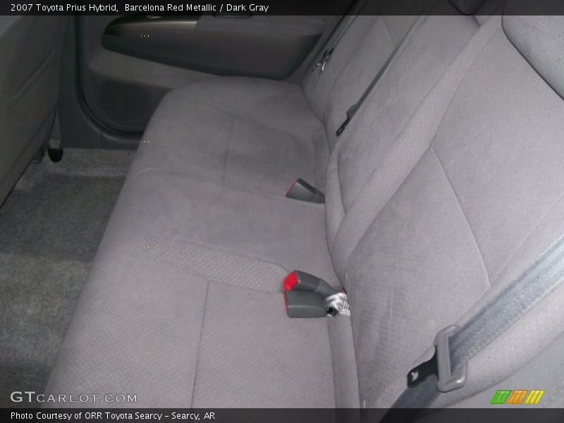 Barcelona Red Metallic / Dark Gray 2007 Toyota Prius Hybrid