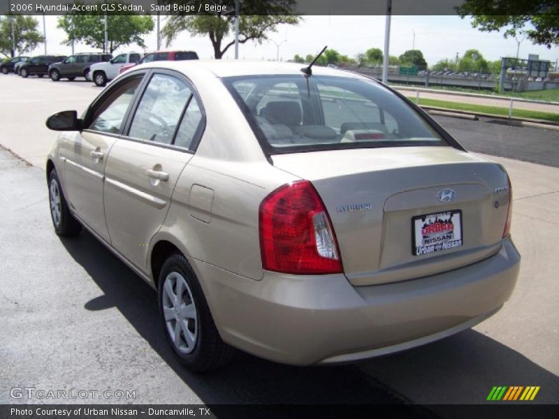 Sand Beige / Beige 2006 Hyundai Accent GLS Sedan