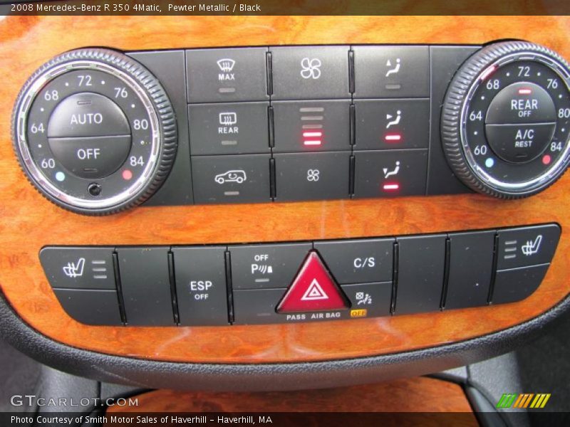 Pewter Metallic / Black 2008 Mercedes-Benz R 350 4Matic