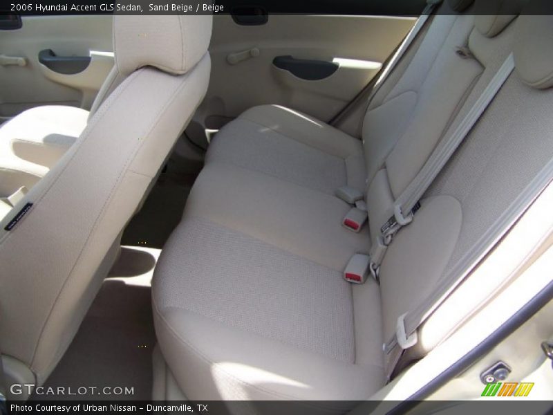 Sand Beige / Beige 2006 Hyundai Accent GLS Sedan
