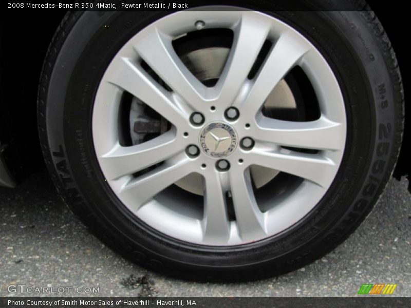 Pewter Metallic / Black 2008 Mercedes-Benz R 350 4Matic