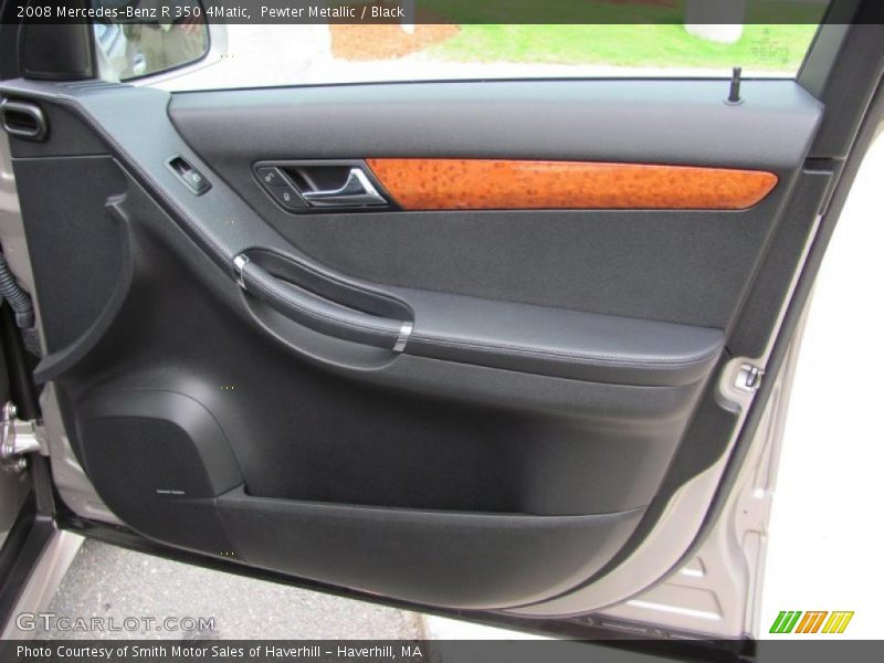 Pewter Metallic / Black 2008 Mercedes-Benz R 350 4Matic