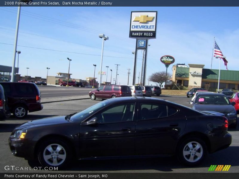 Dark Mocha Metallic / Ebony 2008 Pontiac Grand Prix Sedan