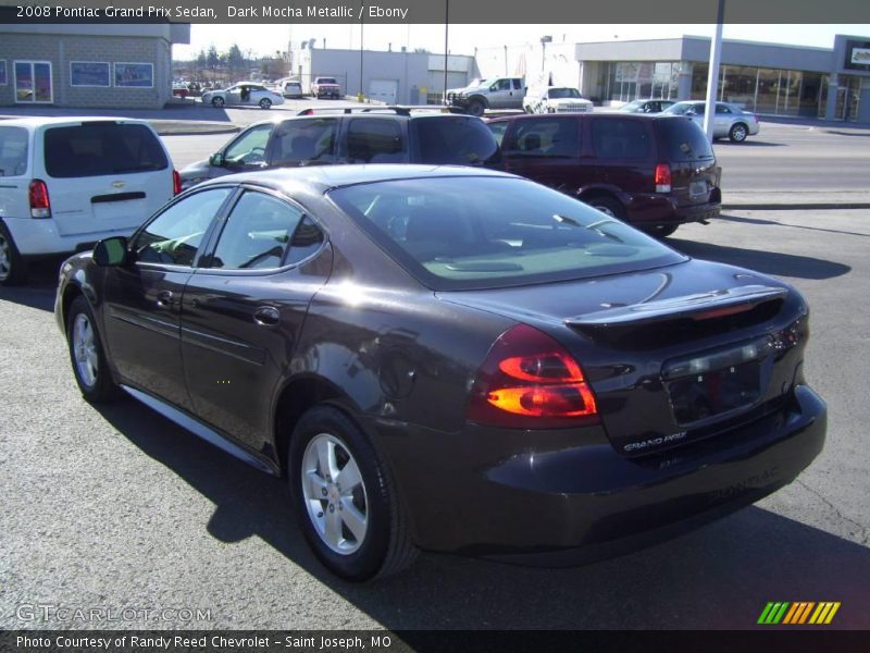 Dark Mocha Metallic / Ebony 2008 Pontiac Grand Prix Sedan