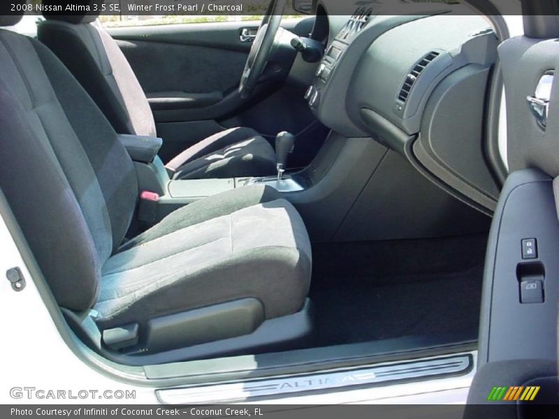 Winter Frost Pearl / Charcoal 2008 Nissan Altima 3.5 SE