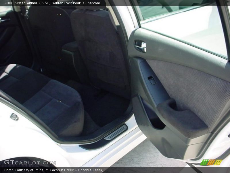 Winter Frost Pearl / Charcoal 2008 Nissan Altima 3.5 SE