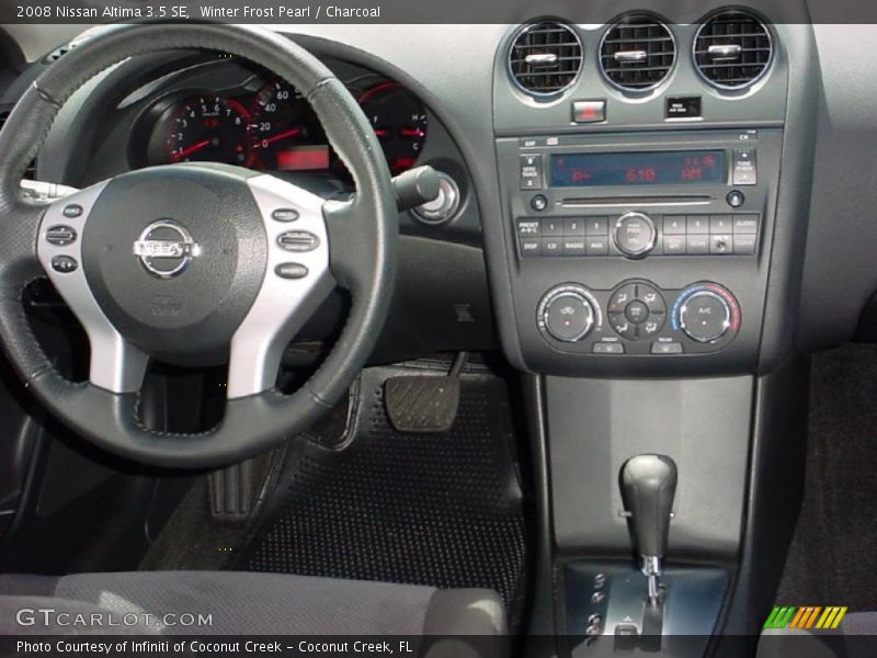 Winter Frost Pearl / Charcoal 2008 Nissan Altima 3.5 SE