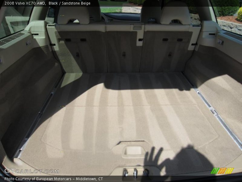 Black / Sandstone Beige 2008 Volvo XC70 AWD