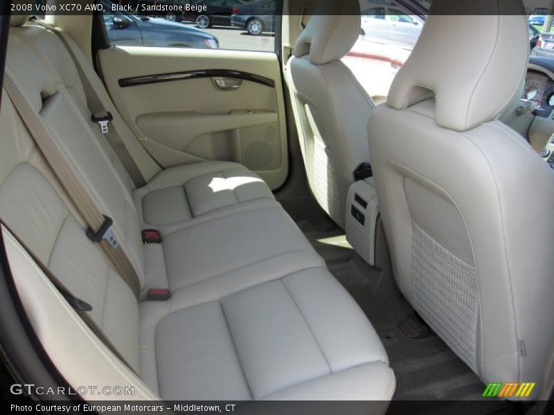 Black / Sandstone Beige 2008 Volvo XC70 AWD