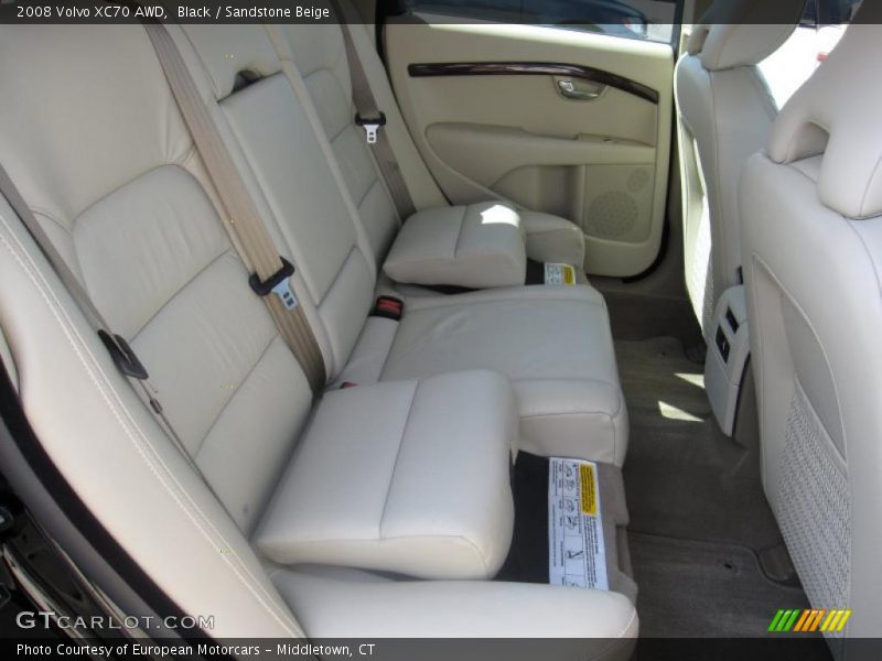 Black / Sandstone Beige 2008 Volvo XC70 AWD