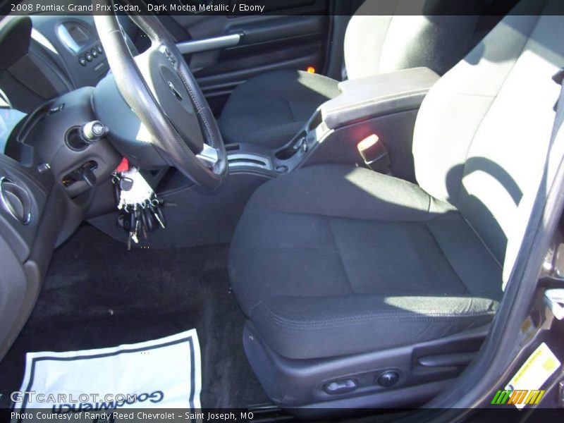 Dark Mocha Metallic / Ebony 2008 Pontiac Grand Prix Sedan