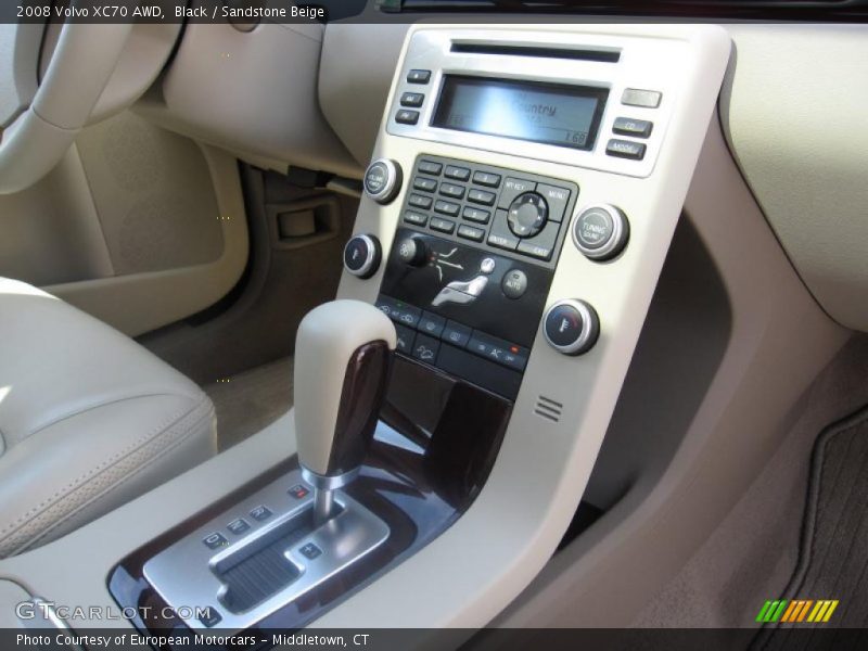 Black / Sandstone Beige 2008 Volvo XC70 AWD
