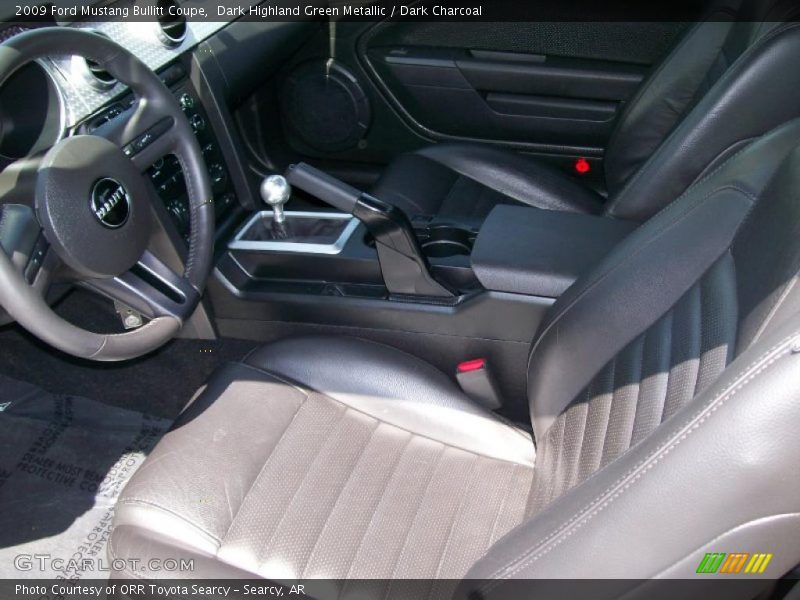 Dark Highland Green Metallic / Dark Charcoal 2009 Ford Mustang Bullitt Coupe