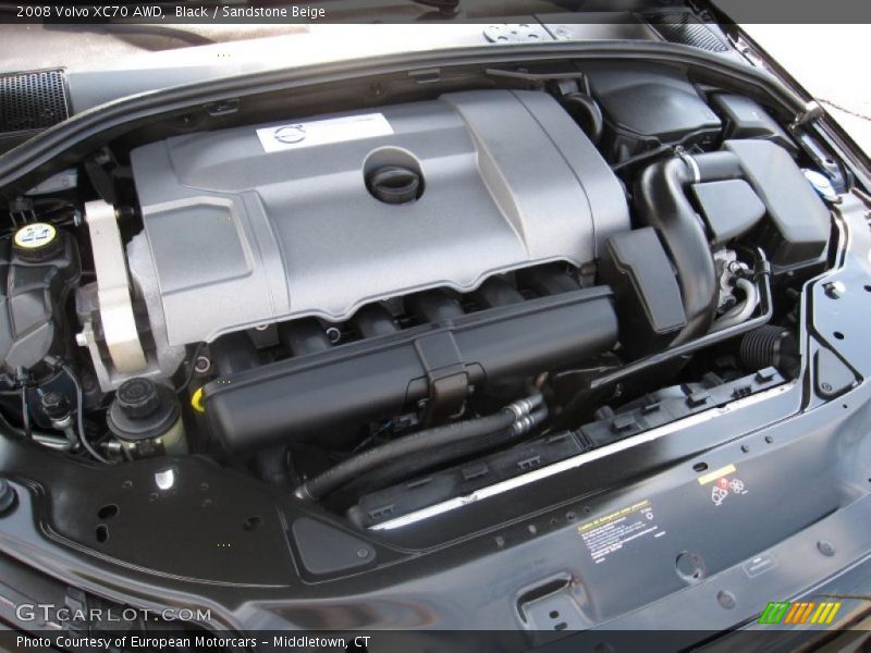 Black / Sandstone Beige 2008 Volvo XC70 AWD