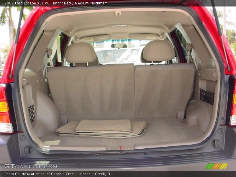 Bright Red / Medium Parchment 2002 Ford Escape XLT V6