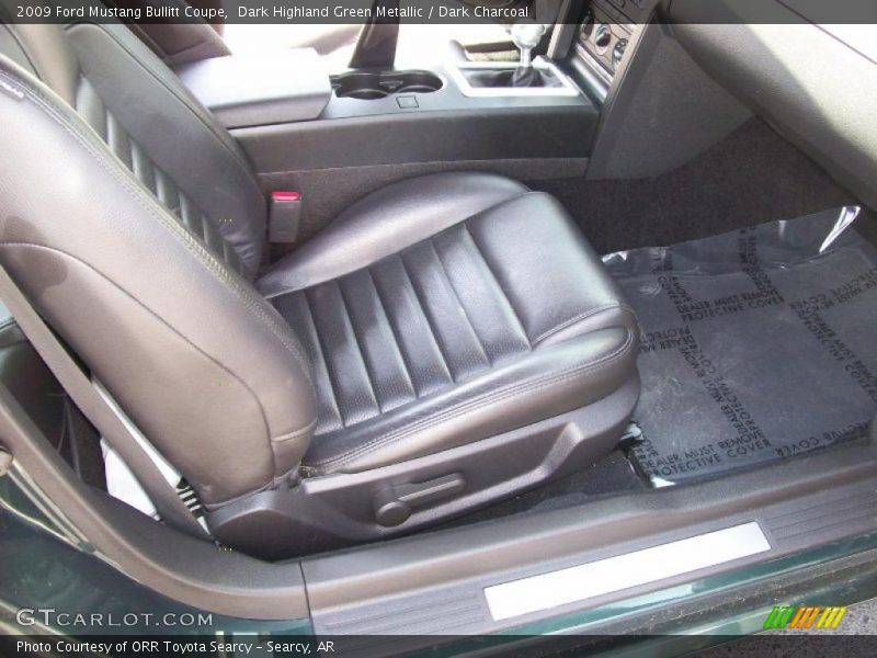 Dark Highland Green Metallic / Dark Charcoal 2009 Ford Mustang Bullitt Coupe