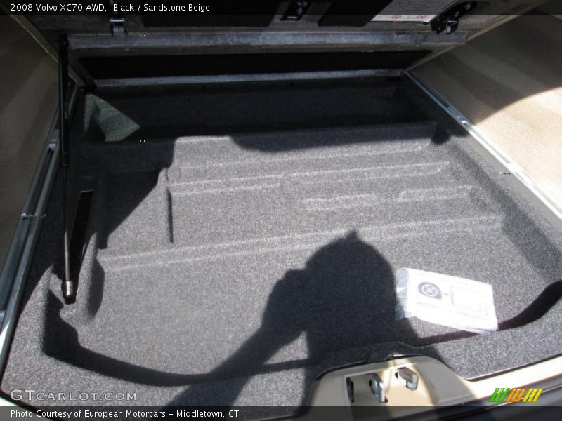 Black / Sandstone Beige 2008 Volvo XC70 AWD