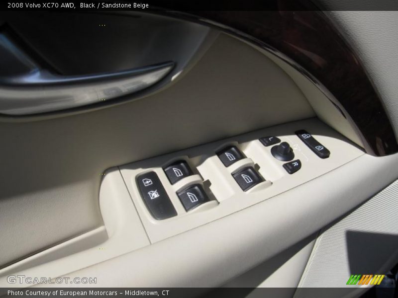 Black / Sandstone Beige 2008 Volvo XC70 AWD