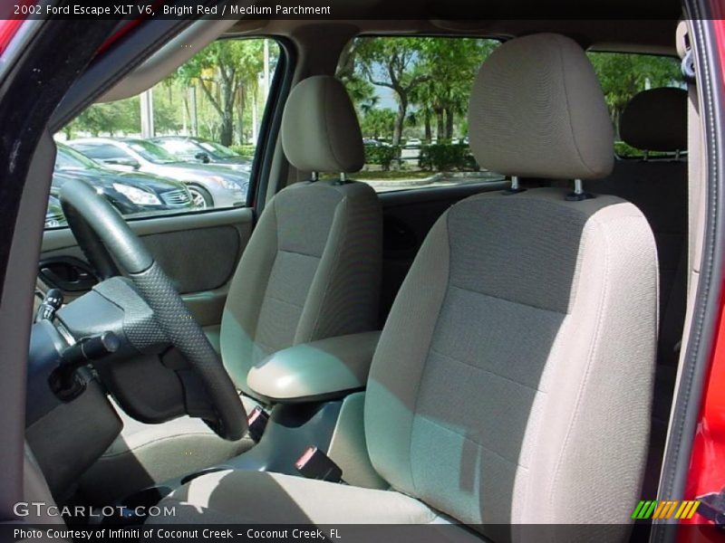 Bright Red / Medium Parchment 2002 Ford Escape XLT V6