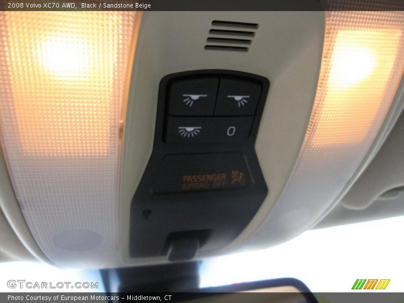 Black / Sandstone Beige 2008 Volvo XC70 AWD