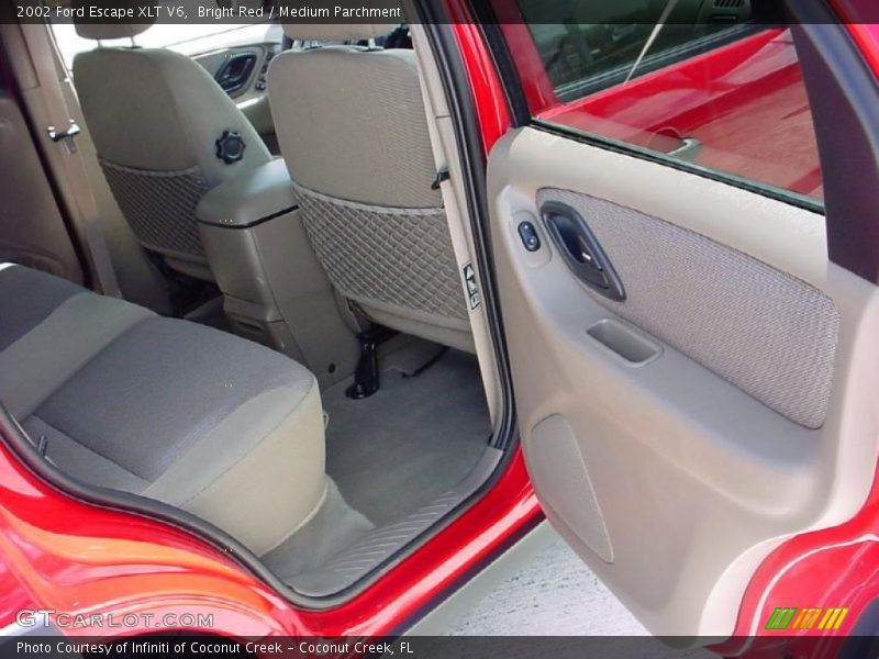 Bright Red / Medium Parchment 2002 Ford Escape XLT V6