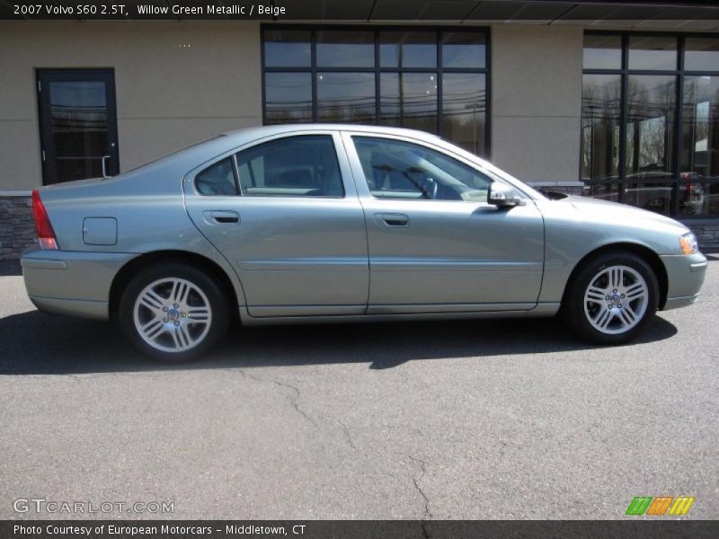 Willow Green Metallic / Beige 2007 Volvo S60 2.5T