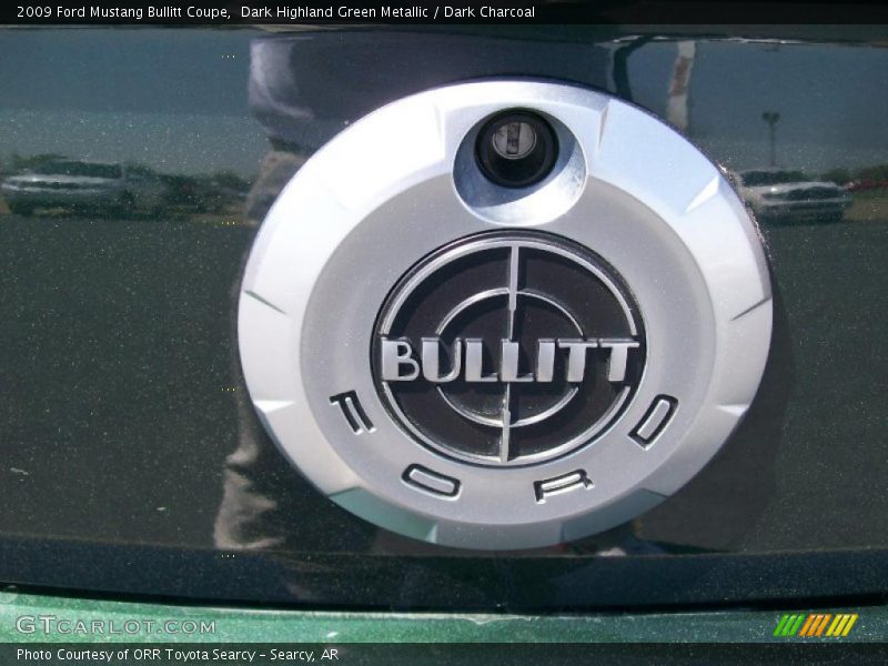 Dark Highland Green Metallic / Dark Charcoal 2009 Ford Mustang Bullitt Coupe