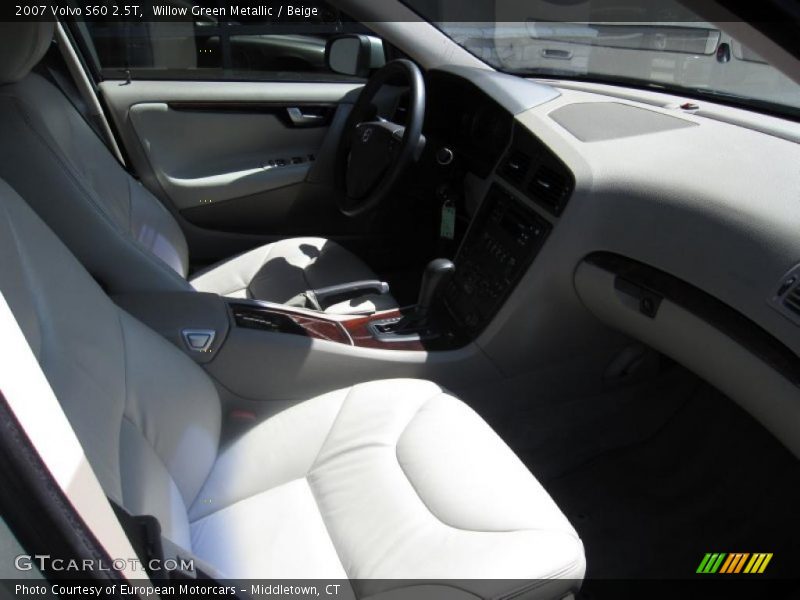 Willow Green Metallic / Beige 2007 Volvo S60 2.5T