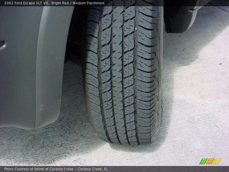 Bright Red / Medium Parchment 2002 Ford Escape XLT V6