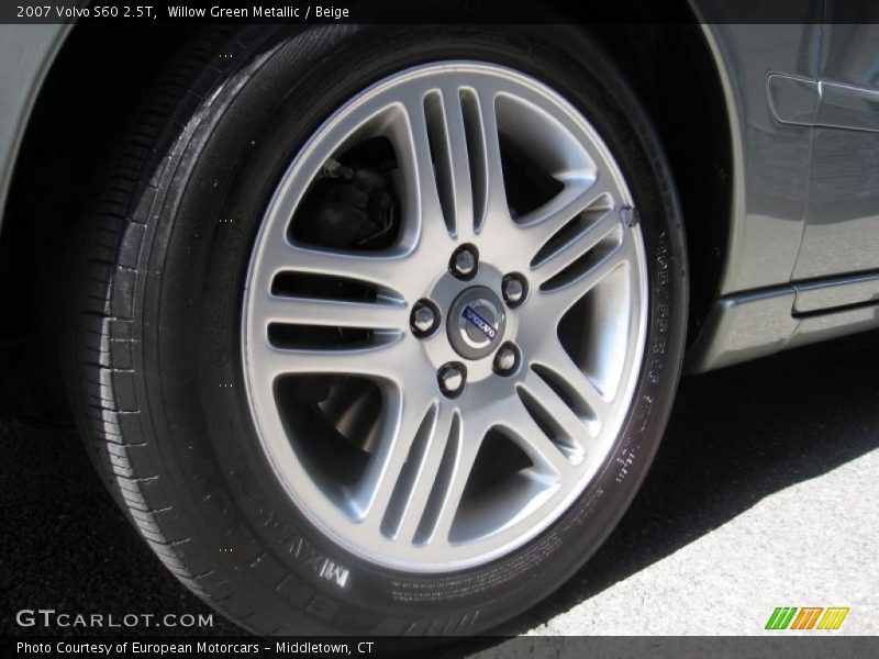 Willow Green Metallic / Beige 2007 Volvo S60 2.5T