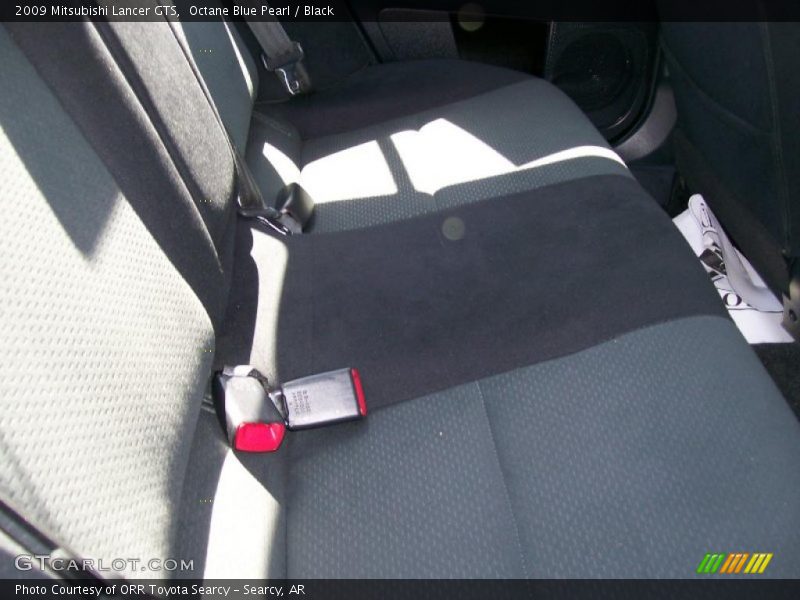 Octane Blue Pearl / Black 2009 Mitsubishi Lancer GTS