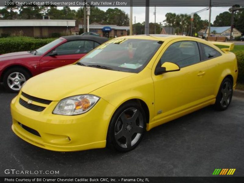 Rally Yellow / Ebony 2006 Chevrolet Cobalt SS Supercharged Coupe