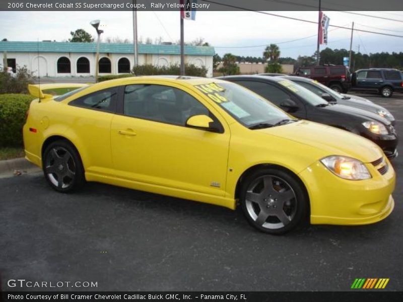 Rally Yellow / Ebony 2006 Chevrolet Cobalt SS Supercharged Coupe