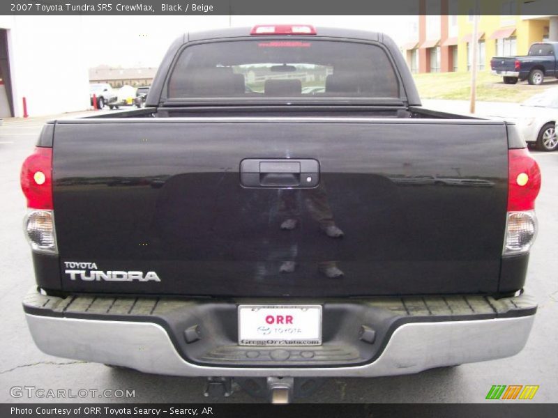 Black / Beige 2007 Toyota Tundra SR5 CrewMax