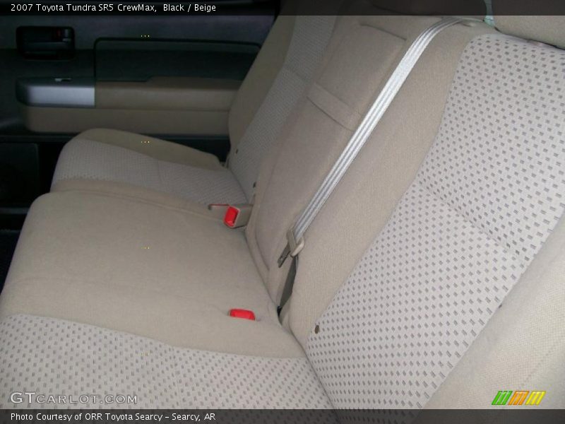 Black / Beige 2007 Toyota Tundra SR5 CrewMax
