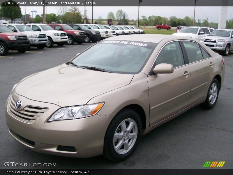 Desert Sand Metallic / Bisque 2009 Toyota Camry LE