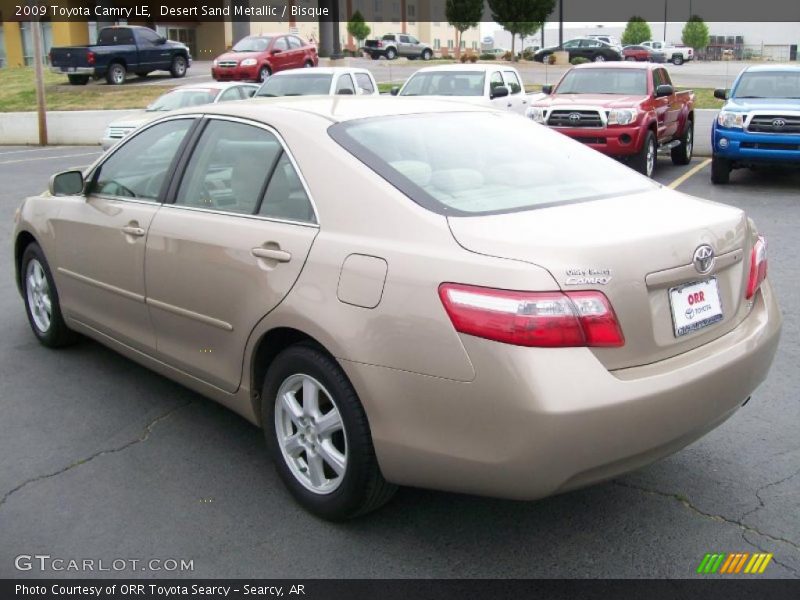 Desert Sand Metallic / Bisque 2009 Toyota Camry LE