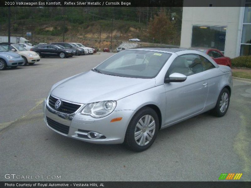 Reflex Silver Metallic / Cornsilk Beige 2010 Volkswagen Eos Komfort