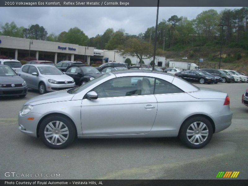 Reflex Silver Metallic / Cornsilk Beige 2010 Volkswagen Eos Komfort