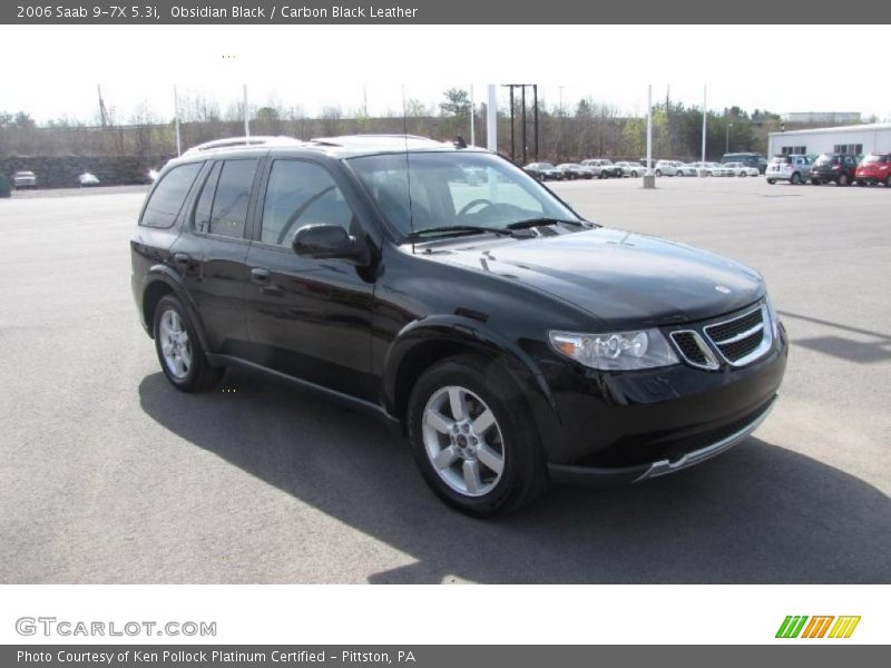 Obsidian Black / Carbon Black Leather 2006 Saab 9-7X 5.3i