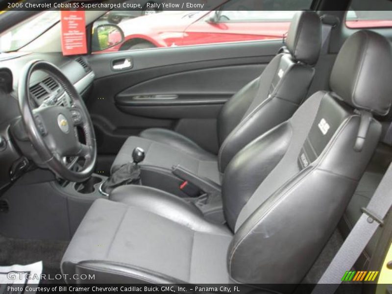 Rally Yellow / Ebony 2006 Chevrolet Cobalt SS Supercharged Coupe