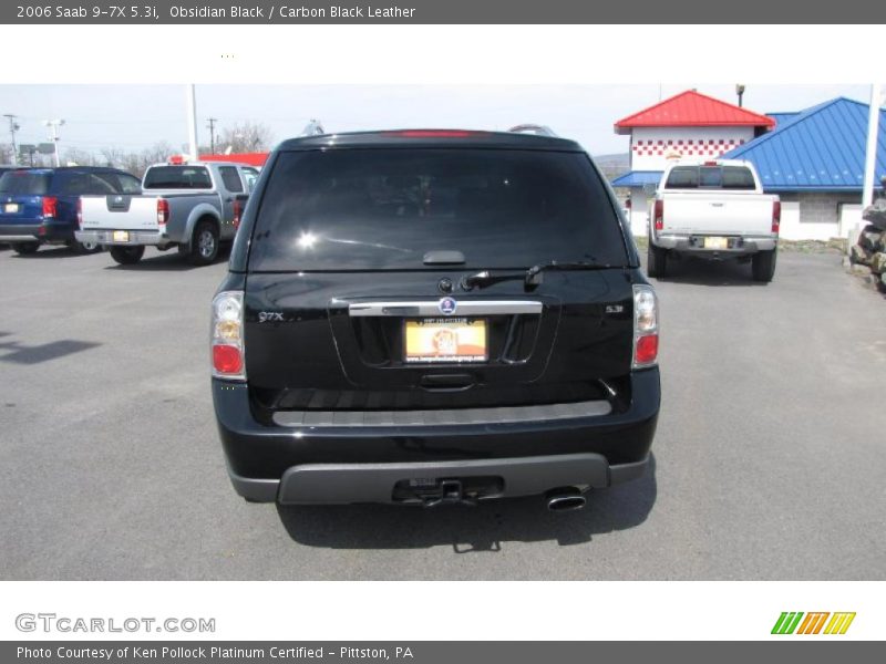 Obsidian Black / Carbon Black Leather 2006 Saab 9-7X 5.3i