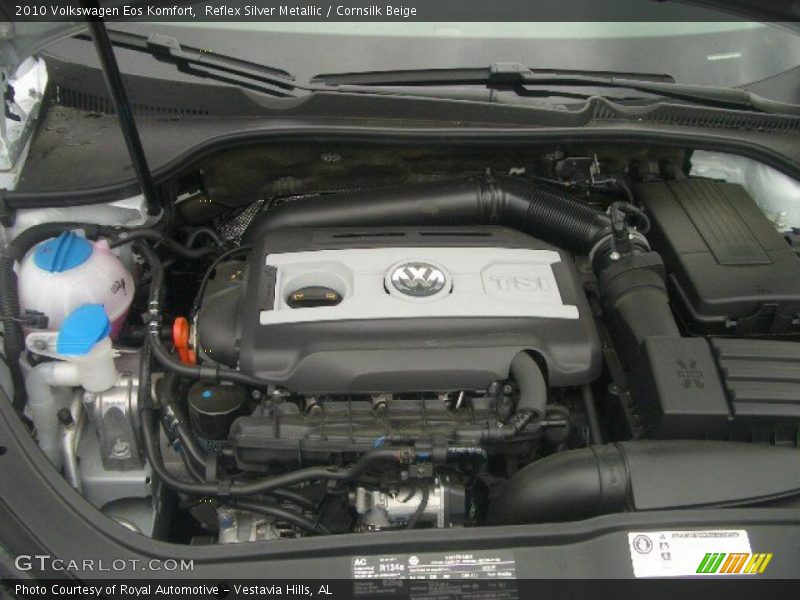 Reflex Silver Metallic / Cornsilk Beige 2010 Volkswagen Eos Komfort