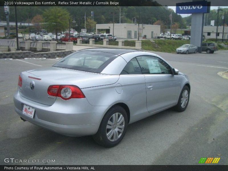 Reflex Silver Metallic / Cornsilk Beige 2010 Volkswagen Eos Komfort