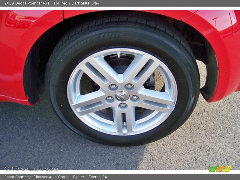 Tor Red / Dark Slate Gray 2009 Dodge Avenger R/T