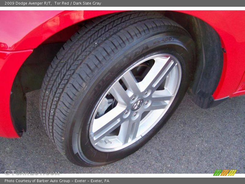 Tor Red / Dark Slate Gray 2009 Dodge Avenger R/T