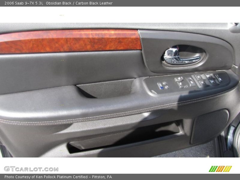 Obsidian Black / Carbon Black Leather 2006 Saab 9-7X 5.3i